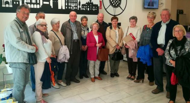 Visita dels socis del Casal Sant Jordi de Reus Visita dels socis del Casal Sant Jordi de Reus