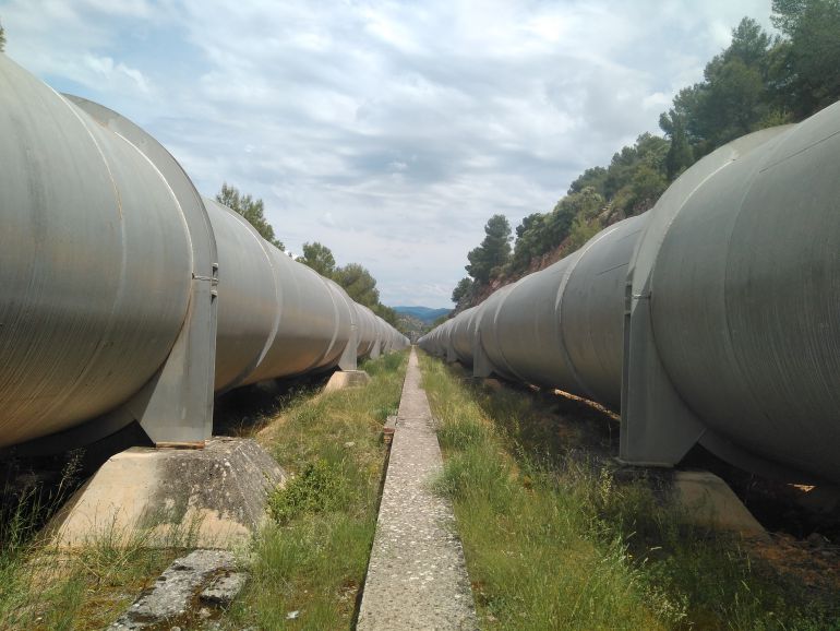 Tuberías de bombeo del Trasvase Tajo-Segura Tuberías de bombeo del Trasvase Tajo-Segura