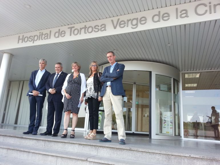 Visita de la consellera de Salut, Alba Vergés, a l'Hospiyal de Tortosa Verge de la Cinta. Visita de la consellera de Salut, Alba Vergés, a l'Hospiyal de Tortosa Verge de la Cinta.