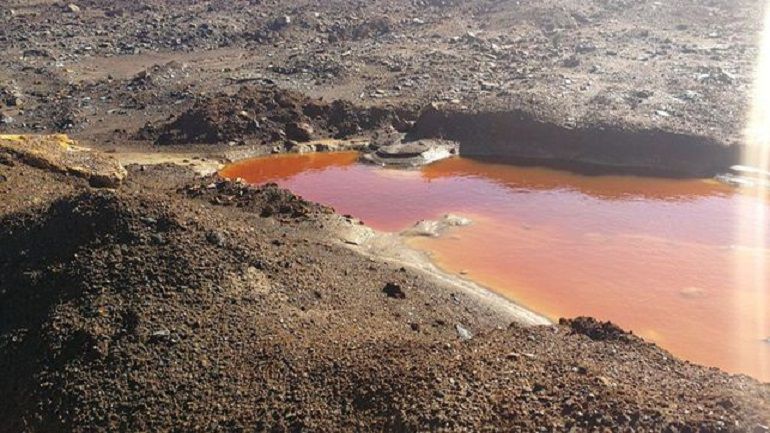 Podemos llevará la contaminación de la Sierra Minera a los parlamentos nacional y europeo Podemos llevará la contaminación de la Sierra Minera a los parlamentos nacional y europeo