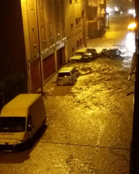 Caos en Beas de Segura por inundaciones Caos en Beas de Segura por inundaciones