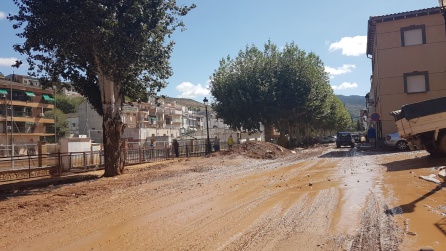Caos en Beas de Segura por inundaciones Caos en Beas de Segura por inundaciones