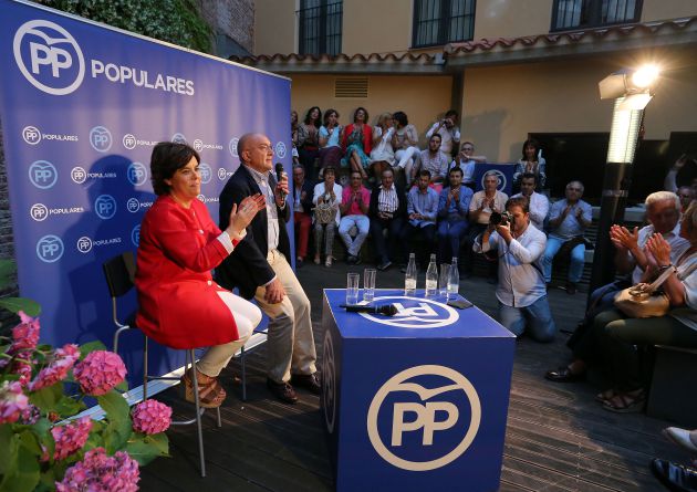 Soraya Sáenz de Santa María: El PP de Valladolid se queda 'huérfano' Soraya Sáenz de Santa María: El PP de Valladolid se queda 'huérfano'