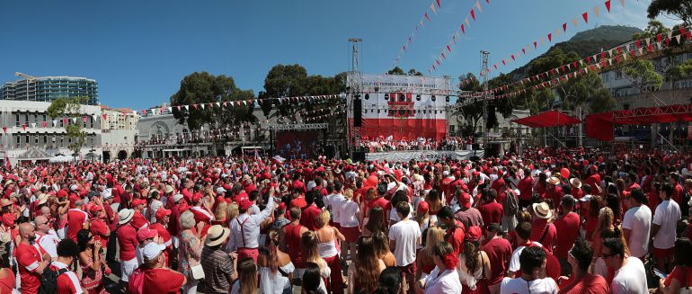 Celebración del día nacional de Gibraltar 2018 Celebración del día nacional de Gibraltar 2018
