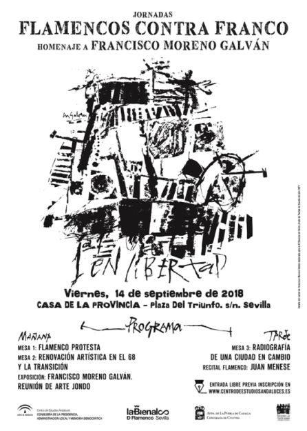 Cartel de las jornadas a celebrar en la Casa de la Provincia Cartel de las jornadas a celebrar en la Casa de la Provincia