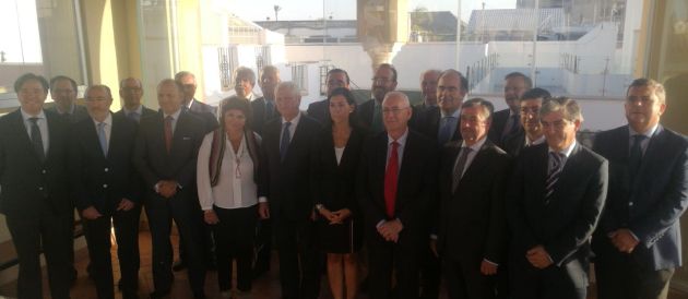 Foto de familia de los integrantes de la candidatura de Antonio Piñero a las elecciones del Consejo de Cofradías Foto de familia de los integrantes de la candidatura de Antonio Piñero a las elecciones del Consejo de Cofradías