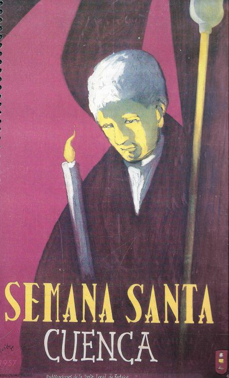 Cartel de la Semana Santa de Cuenca de 1957, obra de Luis Roibal. Cartel de la Semana Santa de Cuenca de 1957, obra de Luis Roibal.