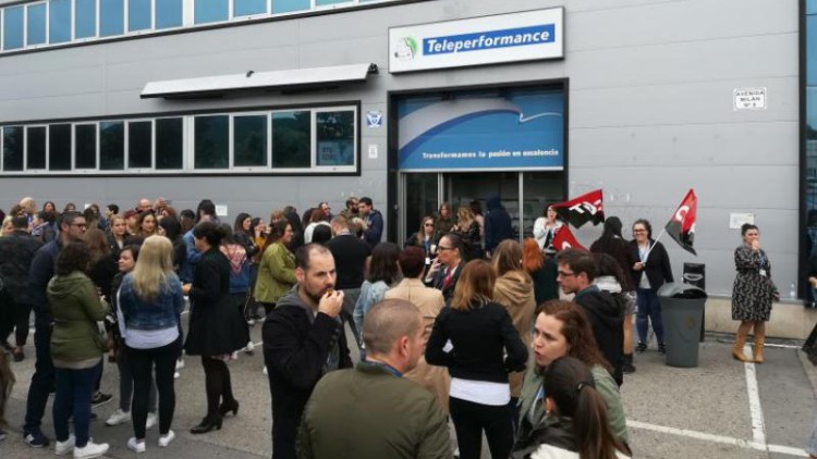 Teleperformance trata de dilatar la reclamación legal de los incentivos