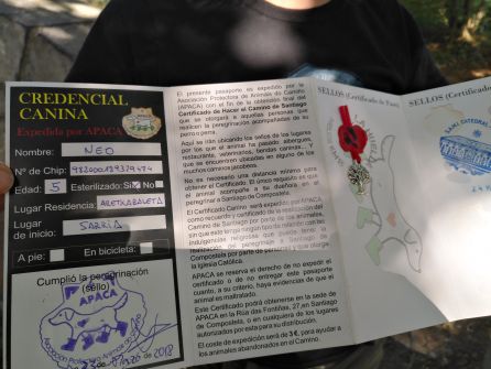 Credencial canina Credencial canina