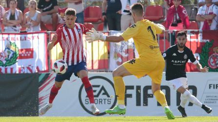 "Pinchi" gozó de la primera ocasión ante Palatsi "Pinchi" gozó de la primera ocasión ante Palatsi