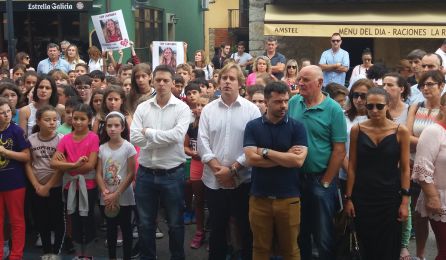 Imagen de la concentración desarrollada en Puente San Miguel. Imagen de la concentración desarrollada en Puente San Miguel.
