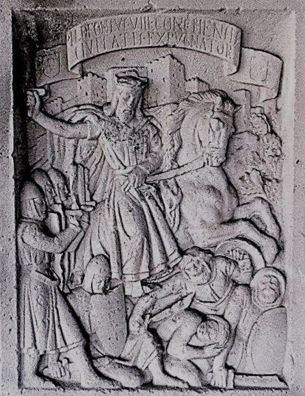 Conquista de Cuenca, de L. Marco Pérez, en el Escardillo. Conquista de Cuenca, de L. Marco Pérez, en el Escardillo.