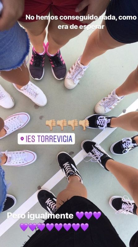 Imagen que han pasado las escolares por redes sociales Imagen que han pasado las escolares por redes sociales