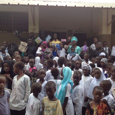 La escuela está en una de las zonas más pobres del país africano La escuela está en una de las zonas más pobres del país africano