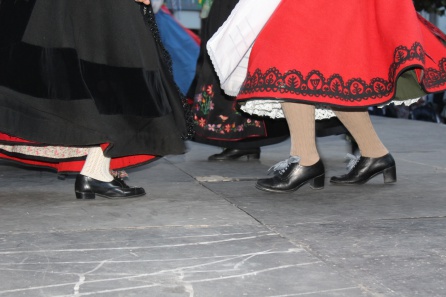 Los bailes tradicionales son seña de San Froilán Los bailes tradicionales son seña de San Froilán