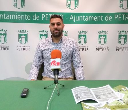 Javier Martínez, concejal de Deportes de Petrer Javier Martínez, concejal de Deportes de Petrer