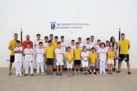 Presentación Escuela Municipal de Pilota de Ondara. Presentación Escuela Municipal de Pilota de Ondara.