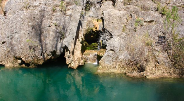 Río Guadiela en el entorno de La Herrería de Santa Cristina. Río Guadiela en el entorno de La Herrería de Santa Cristina.
