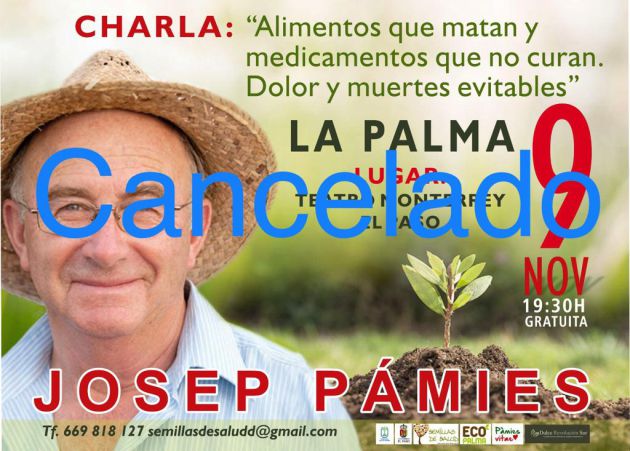 Pseudociencias: Suspendidas las charlas de Josep Pámies en Fuerteventura y La Palma Pseudociencias: Suspendidas las charlas de Josep Pámies en Fuerteventura y La Palma