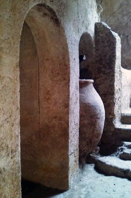 Interior de la cueva. Interior de la cueva.