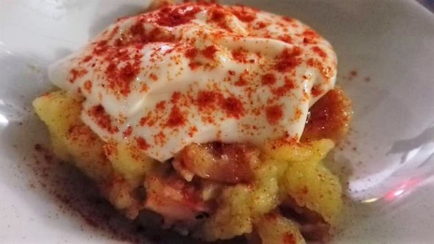 Ensaladilla templada de chocos Ensaladilla templada de chocos