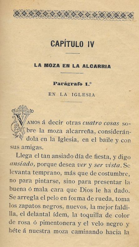 Página original dedicada a la moza alcarreña. Página original dedicada a la moza alcarreña.