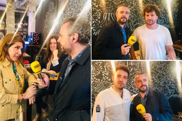 De izquierda a derecha y de arriba a abajo, Marta Crespo, Peter Alexander y Javi Álvarez De izquierda a derecha y de arriba a abajo, Marta Crespo, Peter Alexander y Javi Álvarez