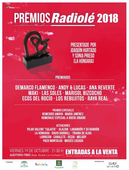 Hoy es el día: llegan los Premios Radiolé Hoy es el día: llegan los Premios Radiolé