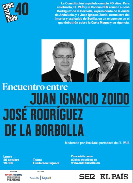 Diálogo entre Zoido y Borbolla en la SER por los 40 años de la Constitución Diálogo entre Zoido y Borbolla en la SER por los 40 años de la Constitución