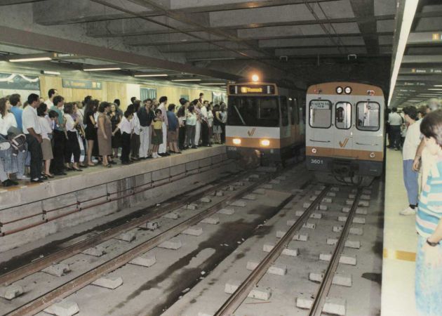 Inauguración del metro de Valencia Inauguración del metro de Valencia
