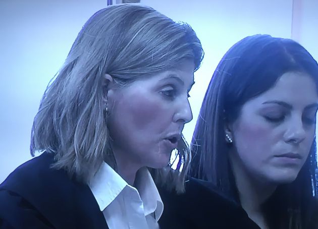 Barbara Royo, abogada defensora de Patrick Nogueira. Barbara Royo, abogada defensora de Patrick Nogueira.
