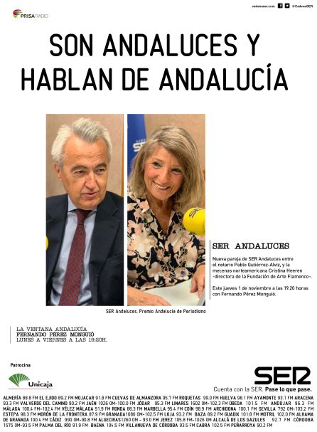 Heeren y Gutiérrez-Alviz, en Ser Andaluces Heeren y Gutiérrez-Alviz, en Ser Andaluces
