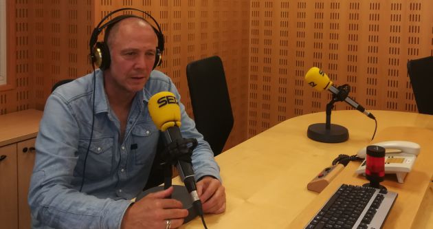 Martxelo Rubio durante la entrevista en Radio San Sebastian Martxelo Rubio durante la entrevista en Radio San Sebastian