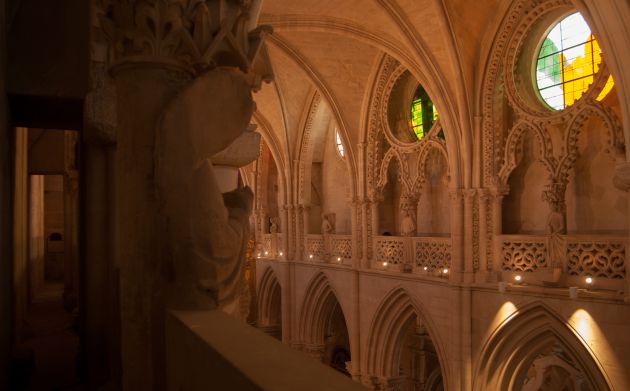 Triforio de la catedral de Cuenca. Triforio de la catedral de Cuenca.