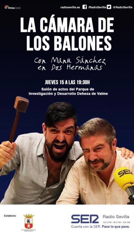 La Cámara de los Balones aterriza en
Dos Hermanas La Cámara de los Balones aterriza en
Dos Hermanas