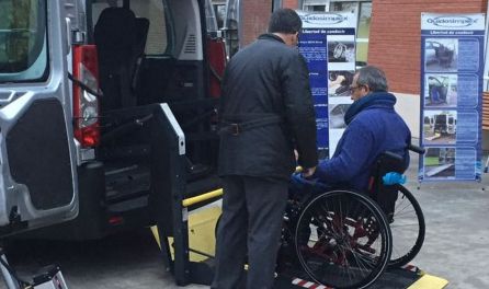 Aspaym desarrolla servicios de vehículo adaptado. Aspaym desarrolla servicios de vehículo adaptado.
