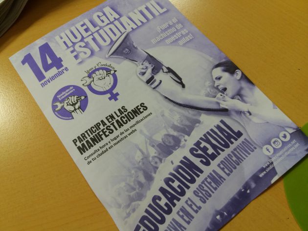 Cartel convocatoria huelga estudiantil Cartel convocatoria huelga estudiantil