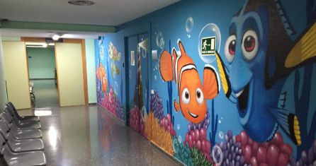 La sala de espera de Pediatría La sala de espera de Pediatría