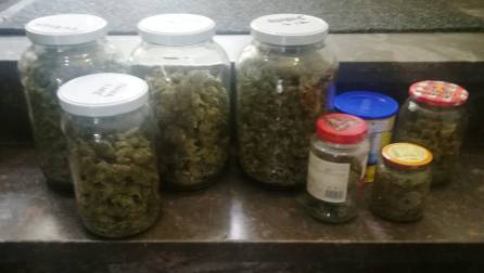 Detenido en La Martina un joven de 25 años con tres kilos y medio de marihuana Detenido en La Martina un joven de 25 años con tres kilos y medio de marihuana