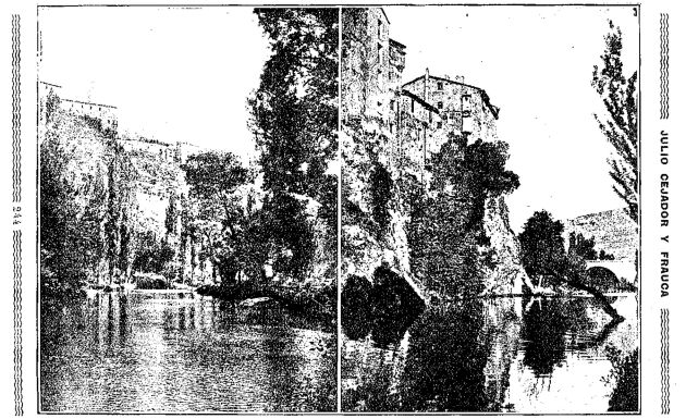 Página gráfica de Cuenca en el libro de Julio Cejador. Página gráfica de Cuenca en el libro de Julio Cejador.