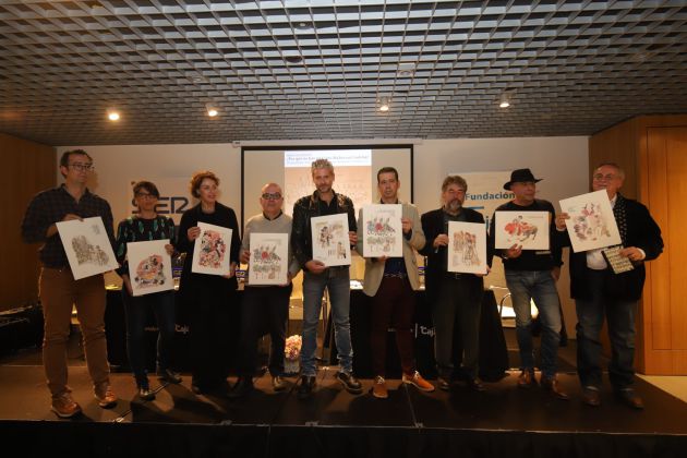 Participantes en el debate sobre la figura de Hugo Pratt, Corto Maltés y la gestión cultural en la ciudad de Córdoba. Participantes en el debate sobre la figura de Hugo Pratt, Corto Maltés y la gestión cultural en la ciudad de Córdoba.