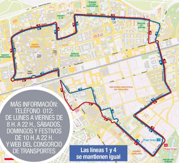 Transporte público: Nueva línea circular L5 Transporte público: Nueva línea circular L5