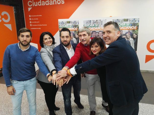 Inicio de campaña de Ciudadanos en su sede Inicio de campaña de Ciudadanos en su sede