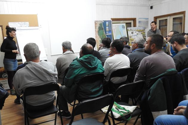 Participantes en el curso de barqueros de la Albufera de Valencia Participantes en el curso de barqueros de la Albufera de Valencia