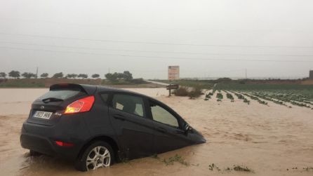 La odisea de unos escolares de Cartagena en un autobús a consecuencia de las lluvias La odisea de unos escolares de Cartagena en un autobús a consecuencia de las lluvias