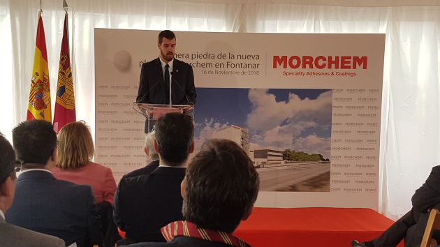 Se coloca la primera piedra de la factoría de Morchem en Fontanar (Guadalajara): Se coloca la primera piedra de la factoría de Morchem en Fontanar (Guadalajara) Se coloca la primera piedra de la factoría de Morchem en Fontanar (Guadalajara): Se coloca la primera piedra de la factoría de Morchem en Fontanar (Guadalajara)
