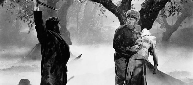 Lon Chaney, en 'El hombre lobo', de 1941. Lon Chaney, en 'El hombre lobo', de 1941.
