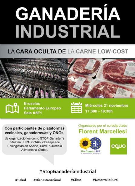 La macrogranja porcina paralizada en Pozuelo llega al Europarlamento La macrogranja porcina paralizada en Pozuelo llega al Europarlamento