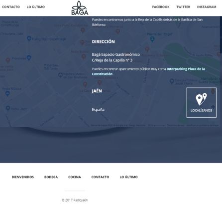 Web Bagá Jaén. Web Bagá Jaén.