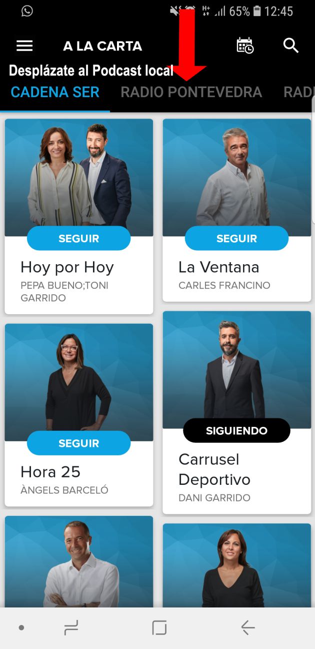 Selecciona Radio Pontevedra ou Radio Arosa Selecciona Radio Pontevedra ou Radio Arosa